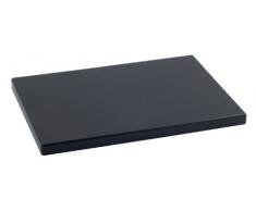 Metaltex 73381538 Schneidebrett, Polyethylen 50 x 30 x 2 cm Schwarz