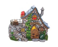 Nemesis Now Dekofigur, Feen-Taverne, 25 cm, Grau