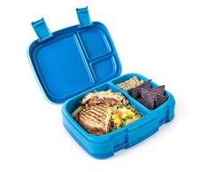 Bentgo Fresh - Auslaufsichere Lunchbox | Bento Box mit 4 Unterteilungen, Blau