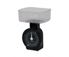 SALTER mechanische Küchenwaage, Max Traglast 5kg, Metrisch und Imperiale Einheiten, Klare analoge Anzeige, Spülmaschinenfest, Leicht zu reinigen, schwarz