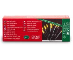 Konstsmide 6302-000 LED Minilichterkette / für Innen (IP20) / 230V Innen / 35 gelben Dioden / grünes Kabel
