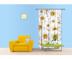 AG Design â Gardine â Vorhang â Fotogardine - Blumen - 140 x 245 cm â 1 Teil - FCSL 7524