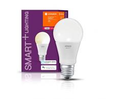 LEDVANCE Smart+ LED, ZigBee Lampe mit E27 Sockel, warmweiß, dimmbar, Direkt kompatibel mit Echo Plus und Echo Show (2. Gen.), Kompatibel mit Philips Hue Bridge