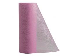 25 Meter Vlies Tischband Tischläufer Tischedeko Dekovlies rosa