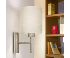 EGLO Wandleuchte, Metall, E27, Beige