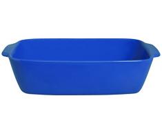 Excelsa Leidenschaft Farbe Auflaufform rechteckig, Keramik 26x17x7 cm hellblau