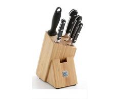 Zwilling Messerblock Pro 6 teilig, Edelstahl, Silber/Schwarz, 38 x 28 x 28 cm, 6-Einheiten