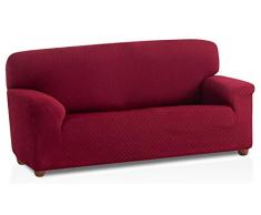 Bartali Stretch Sofahusse Olivia - Farbe Granatrot - 4 Sitzer (de 200 a 240 cm)