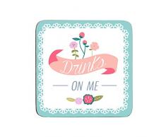 Premier Amelie Set von 4 Untersetzer, Kork