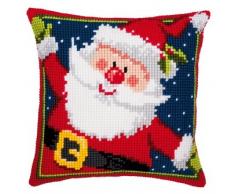 Vervaco PN-0008725 VER Kreuzstichkissen Weihnachtsmann