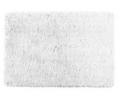 Wenko Badteppich Poly White Duschmatte, weiÃ, 90 x 60 x 0.5 cm