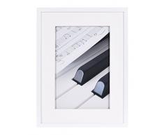 Henzo Piano 30x40 Weiss Bilderrahmen, Holz, 42 x 32 x 3 cm