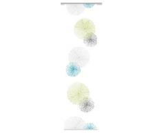 Home Fashion Schiebevorhang Digialdruck, Stoff, grün, 245x60x245 cm