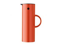 Stelton Isolierkanne, Kunststoff, Orange, H 31cm/Ø 10.5cm