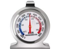 Ofen Große Dial Thermometer Thermometer der Classic-Serie aus Edelstahl Ofengrill Raucher Überwachung Thermometer für das Kochen in der Küche Backen (1)
