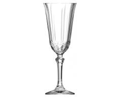 Cristal dArques 15123 Allure 6-er Sektkelch, 17 cl