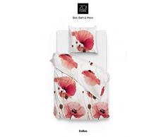 Zo!Home Bettwäsche 100% Baumwolle Mako-Satin Dallas 135x200 (80x80) Natural