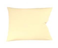 Fleuresse Colours Kissenbezug, Mako Satin, Vanille, 40 x 60 cm