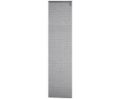 Home fashion 87103-780 Flächenvorhang, Bambus Optik, 245 x 60 cm, anthrazit