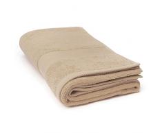 Excélsa Bagno Handtuch 100x150cm in Creme, Baumwolle, grau, 100 x 150 x 1 cm
