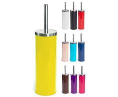 MSV WC BÃ¼rste ToilettenbÃ¼rste WC Garnitur KlobÃ¼rste Miami mit hygienischem BehÃ¤lter GrÃ¼n