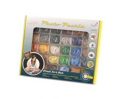 efco Bügelperlen, Kunststoff, Mehrfarbig, 40x31x6 cm