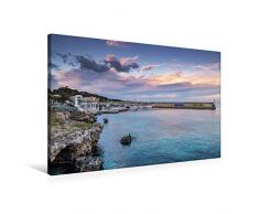 Premium Textil-Leinwand 90 x 60 cm Quer-Format Cala Ratjada Kalender | Wandbild, HD-Bild auf Keilrahmen, Fertigbild auf hochwertigem Vlies, Leinwanddruck von Oliver Isermann