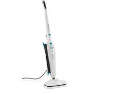 Leifheit Dampfreiniger CleanTenso mit heißem Wasserdampf gegen Bakterien, Dampfmop mit kurzer Aufheizzeit, Dampfbesen mit stufenloser Dampfregulierung