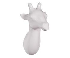 Cabanaz, The Zoo - Wandhaken Giraffe in Weiss