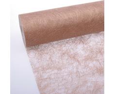 Deko AS GmbH Sizoflor Tischband Kupfer 20 cm Rolle 25 Meter - 60-200-25-040
