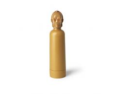 Room Copenhagen RCS30300003 Trinkflasche C-3PO Star Wars 0,5 L, Polypropylen, Gold, 20 x 20 x 10 cm