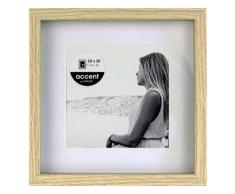 Nielsen Design Bilderrahmen aus Holz, Farbe Eiche, 20 x 20 cm