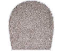 Grund Badteppich 100% Polyacryl, ultra soft, rutschfest, ÖKO-TEX-zertifiziert, 5 Jahre Garantie, BONA, WC-Deckelbezug 47x50 cm, flanell