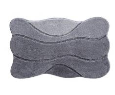 Grund Badematte 100% Polyacryl, Ultra Soft und saugfähig, Badteppich Rutschfest, ÃKO-TEX-Zertifiziert, 5 Jahre Garantie, CURTS, Badteppiche 70x120 cm, grau