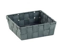 kela Korb Alvaro 19x19x6cm aus Kunststoff in grau, Plastik, 19 x 19 x 6 cm