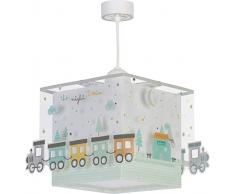 Dalber kinder Hängelampe Farben trainieren The Night Train, Polypropylen, 60 W, bunt