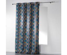 Douceur dIntérieur Vorhang mit Ãsen, Polyester, Polyester, anthrazit, 260x140 cm