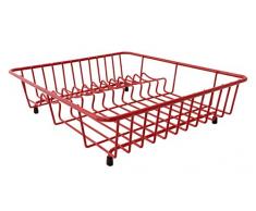 Delfinware Abtropfgestell, Rot