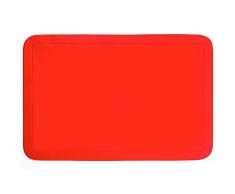 kela Tisch-Set Uni 43,5x28,5cm aus PVC in rot, Polyester, 43.5 x 28.5 x 1 cm