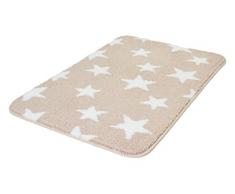 Meusch 2704272519 Badteppich Stars, 60 x 90 cm, macadamia