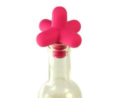 Cookut Spark Korkenzieher für Wein- / Champagner- / Bier- / Cidreflaschen, Silikon, lebensmittelgerecht (SPARO), Rosa