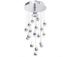 Eglo LUXY LED Tischleuchte, Stahl, GU10, chrom