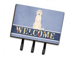 Carolines Treasures Irish Wolfhound Welcome Wandhaken, dreifach