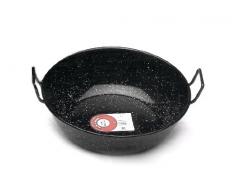 Garcima 5020013 – Doppel Fritteuse, mit Griffen, Glas, 38 cm