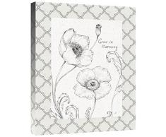 Global Galerie Daphne/Blossom Sketches Worte, die ich Bordüre Giclée-Gespannte Leinwand Artwork, 50,8 x 61 cm