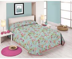 SABANALIA Paris Tagesdecke Bedruckt Cama 160-260 x 280 bunt
