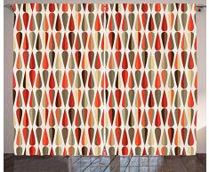 Moderne Decor Vorhänge von ambesonne, Fernsehen Radio Channel Signal Digital Sign in vier Collage Künstlerisches, Wohnzimmer Schlafzimmer Fenster Drapes 2 Panel Set, multicolor, Textil, Multi 7, 108 W By 108 L