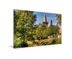 Calvendo Premium Textil-Leinwand 120 cm x 80 cm quer, Der Kunstzuckerhut | Wandbild, Bild auf Keilrahmen, Fertigbild auf echter Leinwand, Leinwanddruck Menschen Menschen