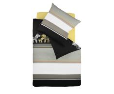 Fleuresse 102562 Fb. 1 Satin Bettwäsche 2-teilig, silber