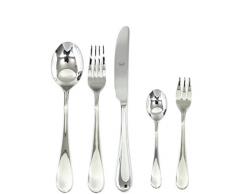 MEPRA Hohlgriff Natura, Besteck, 30 Stück, Silber